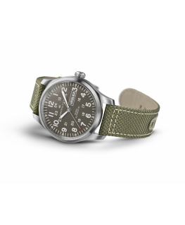 Reloj Hamilton Khaki Field Day Date Auto Verde