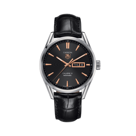 Reloj Tag Heuer Carrera Calibre 5 Day-Date Negro