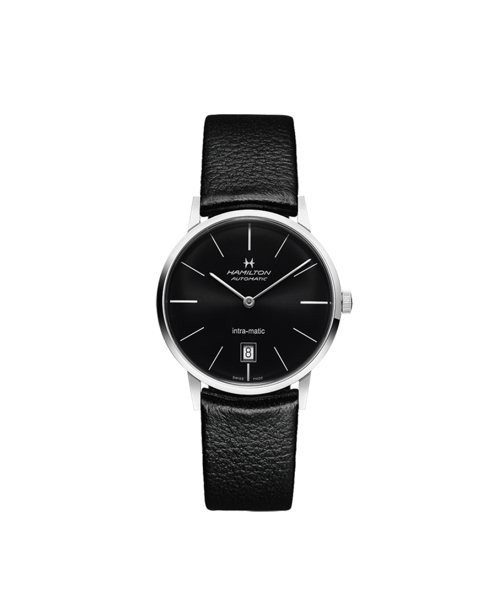 Reloj Hamilton American Classic Intra-Matic Auto Negro Reloj Hamilton American Classic Intra-Matic Auto Negro
