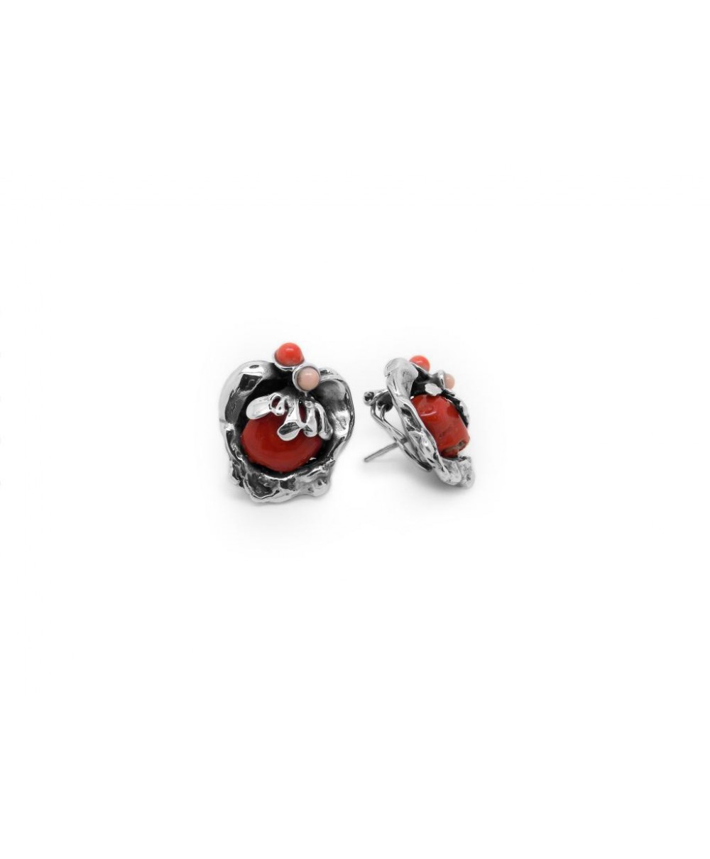 Pendientes de Coral de La Perionda Pendientes de Coral de La Perionda