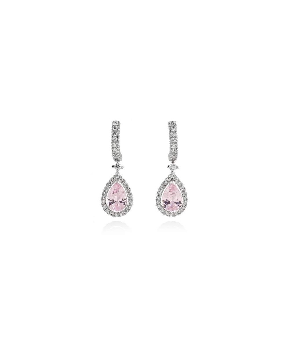 Pendientes Eva Rosa en Plata de Marina García Pendientes Eva Rosa en Plata de Marina García