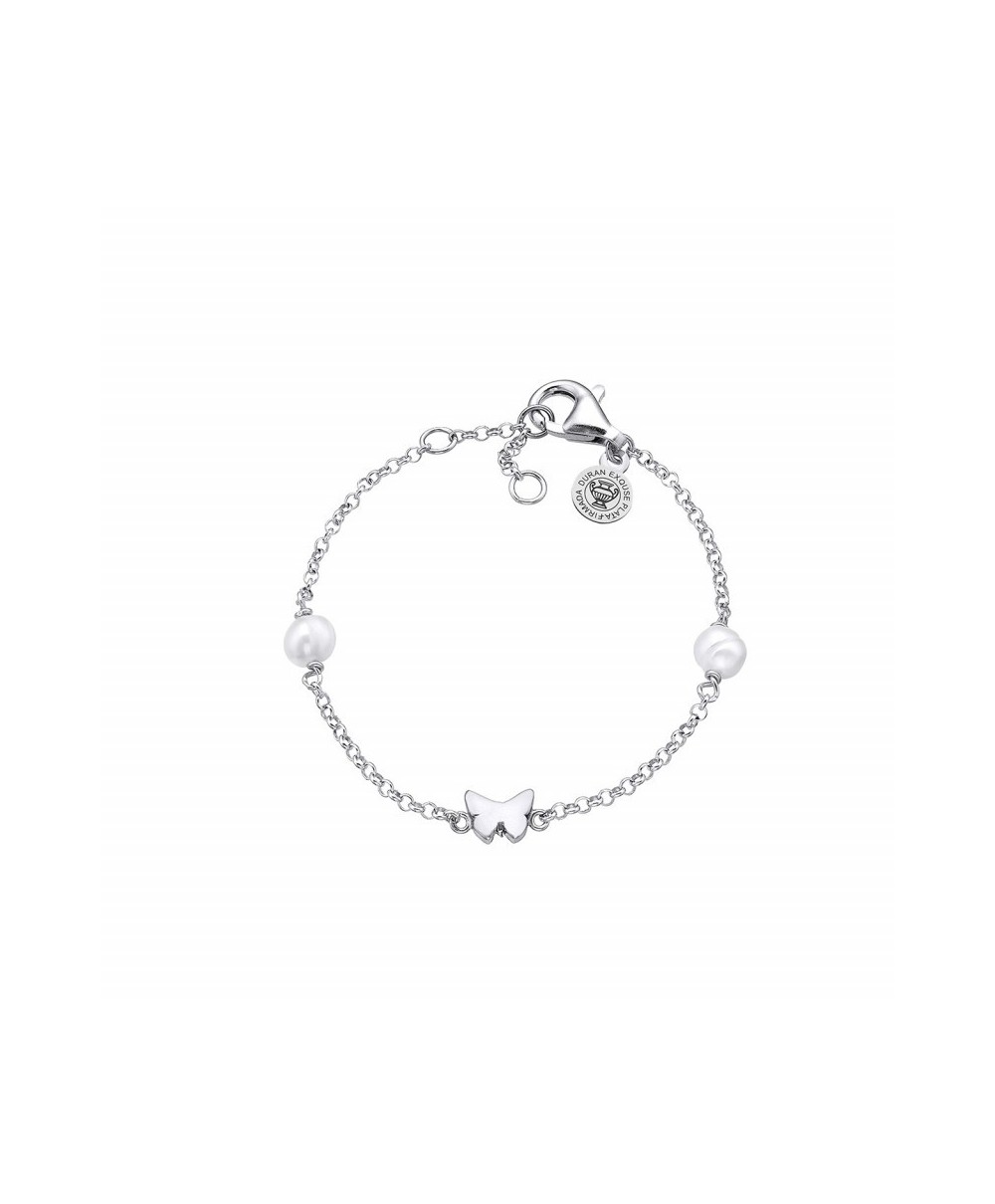 Pulsera Mi Primera Joya Mariposas en Plata de Duran Exquse Pulsera Mi Primera Joya Mariposas en Plata de Duran Exquse