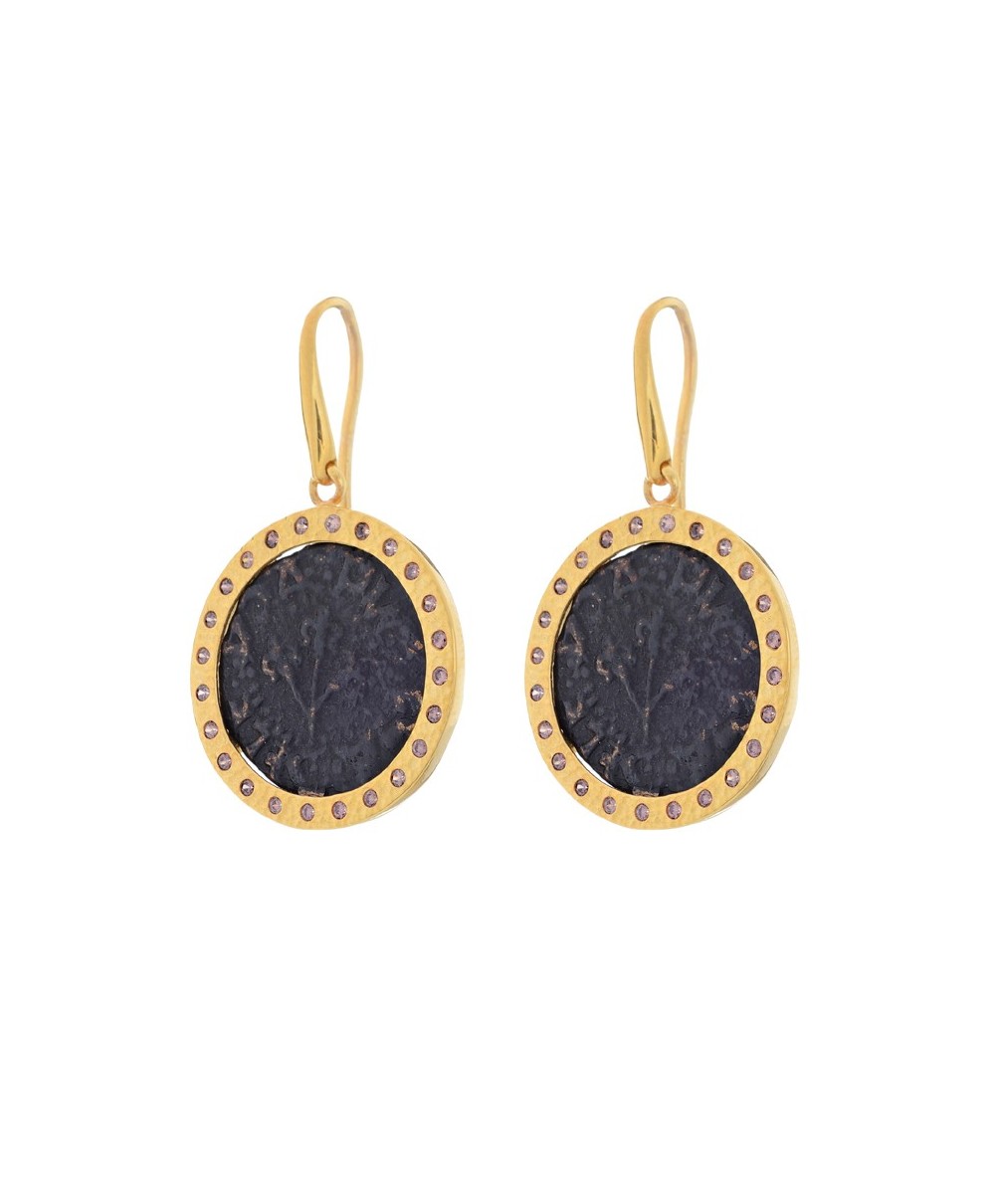 Pendientes Monedas Flor de Lys 503885 de Duran Exquse Pendientes Monedas Flor de Lys 503885 de Duran Exquse