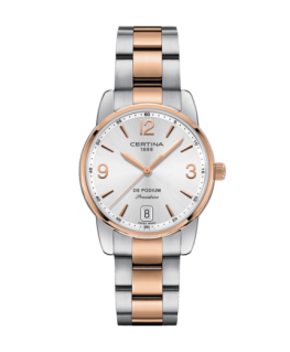Reloj Certina Ds Podium Lady 33mm Rosado