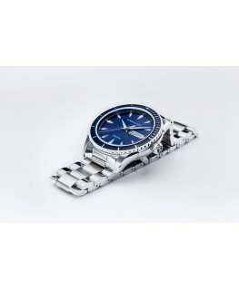 Reloj Hamilton Jazzmaster Seaview Day Date Quartz Azul