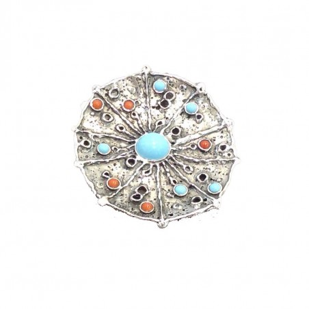 Colgante Coral Turquesa 1053 de La Perionda