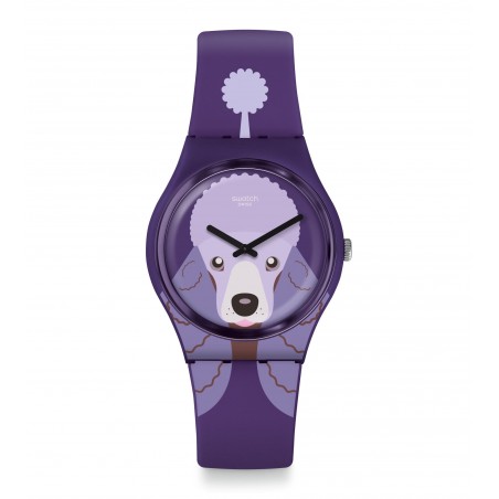 Reloj Swatch Purple Poodle GV133