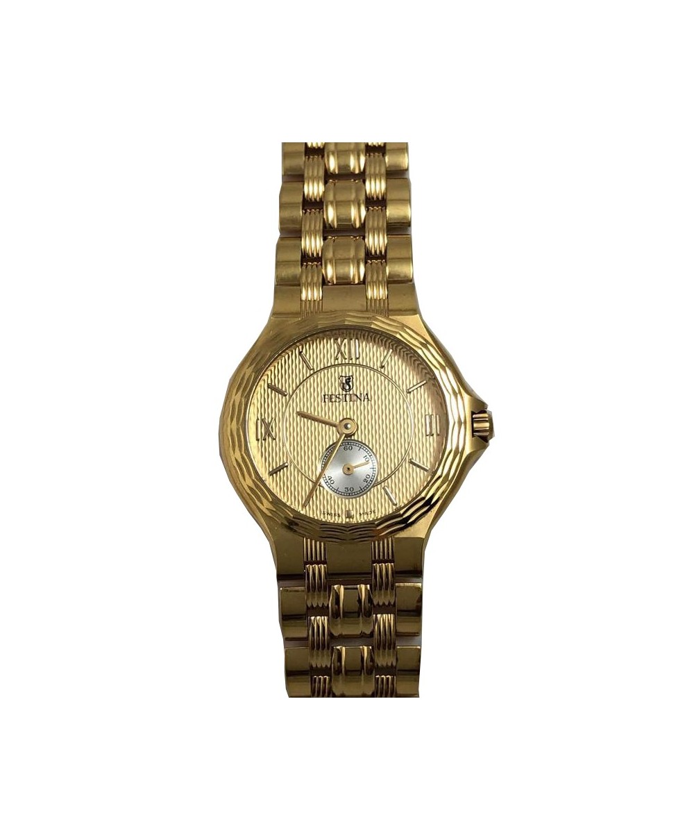 Reloj De Oro Hombre 24 Kilates Festina Reloj de Oro 262457 | Joyería Roberto