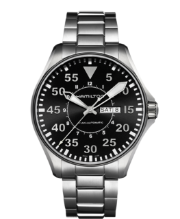 Reloj Hamilton Khaki Aviation Pilot Day Date Auto H64715135