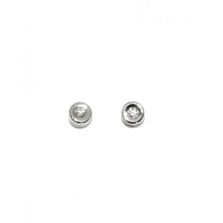 Pendientes Oro Blanco 516850