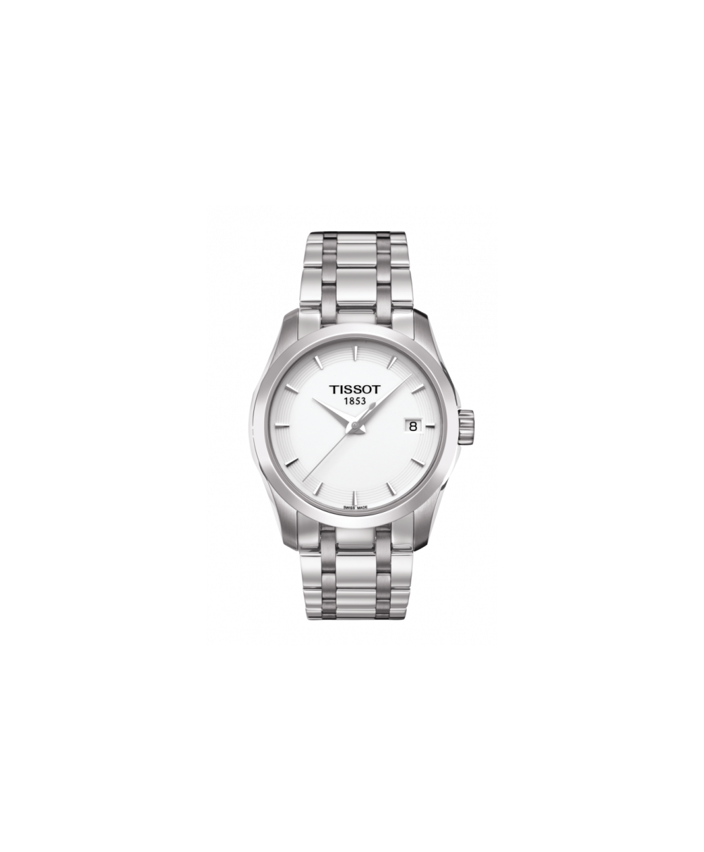 Reloj Tissot Couturier Lady Blanco Reloj Tissot Couturier Lady Blanco