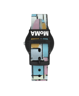 Reloj Swatch Moma Composión Óvalo con Color