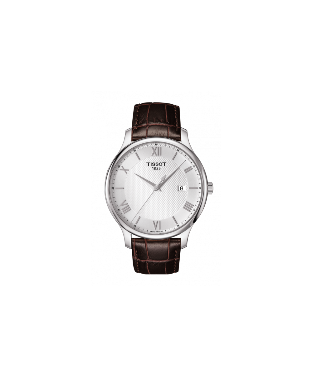 Reloj Tissot Tradition Plateado Reloj Tissot Tradition Plateado