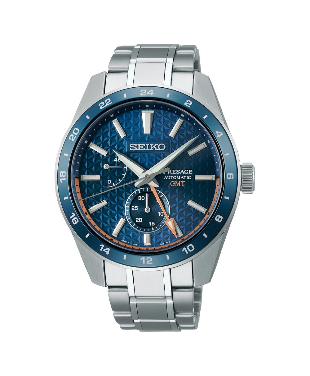 Reloj Seiko Presage Sharp Edged GMT Azul Reloj Seiko Presage Sharp Edged GMT Azul