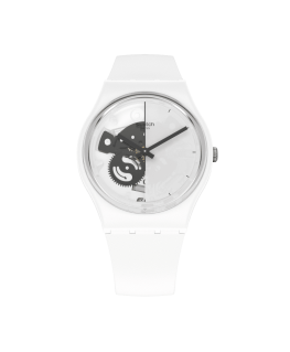 Reloj Swatch Live Time White SO31W101