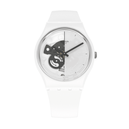 Reloj Swatch Live Time White SO31W101