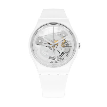 Reloj Swatch Spot Tie White SO31W102