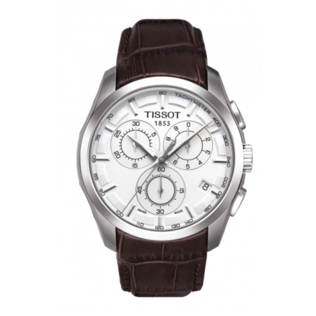 Reloj Tissot Couturier Chronograph Blanco