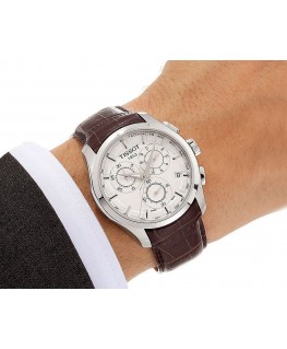 Reloj Tissot Couturier Chronograph Blanco