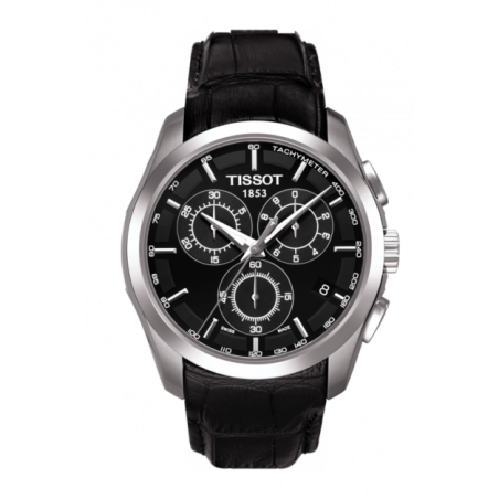 Reloj Tissot Couturier Chronograph Negro