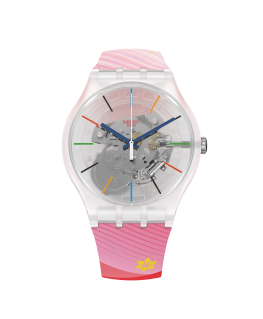 Reloj Swatch Red Rivers and Mountains SO29Z105