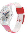 Reloj Swatch Red Rivers and Mountains SO29Z105