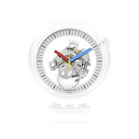 Reloj Swatch Clearly Bold SBO1K100