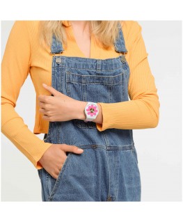 Reloj Swatch Flower Hour SO32M104