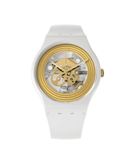 Reloj Swatch Golden Rings White SO29W107