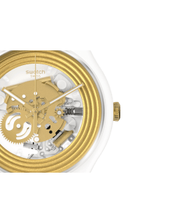 Reloj Swatch Golden Rings White SO29W107