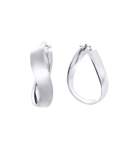 Pendientes de plata Piazza