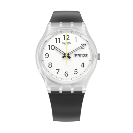 Reloj Swatch Rinse Repeat Black GE726