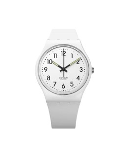 Reloj Swatch Just White Soft GW1510