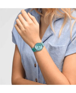 Reloj Swatch Pastelicious Teal SSO8L100