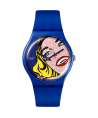 Reloj Swatch Girl By Roy Lichtenstein, The Watch SUOZ352