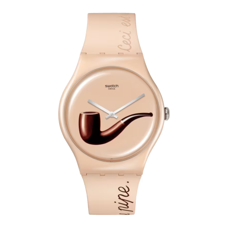 Reloj Swatch La Tradhison des Images by Rene Magritte SO29Z124