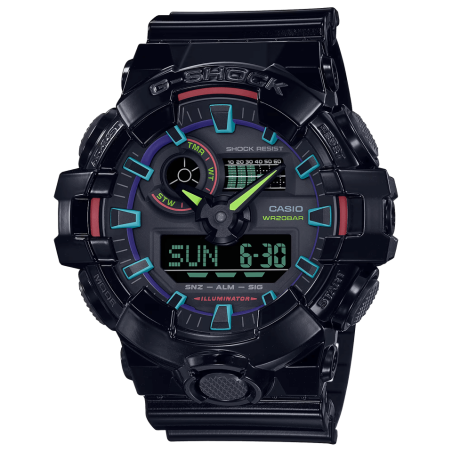 Reloj Casio Classic GA-700RGB-1A