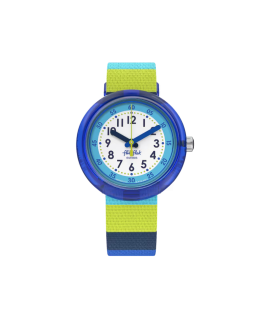 Reloj Flik Flak Stripy Blue FPNP112