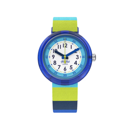 Reloj Flik Flak Stripy Blue FPNP112