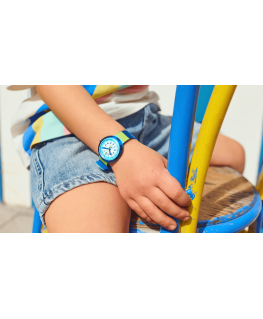 Reloj Flik Flak Stripy Blue FPNP112