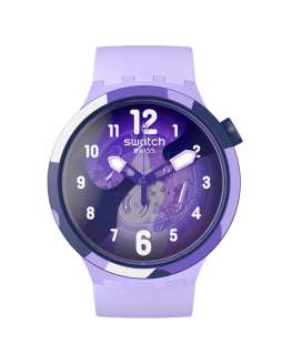 Reloj Swatch Look Right Thru Violet SB05V101