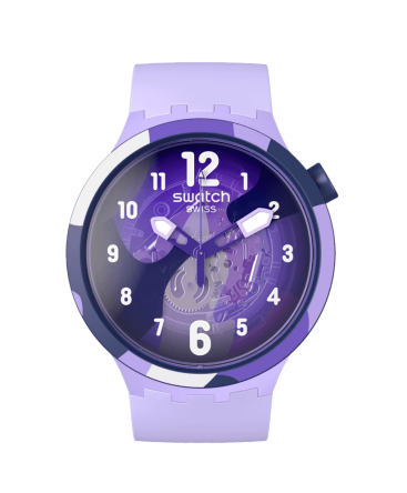 Reloj Swatch Look Right Thru Violet SB05V101