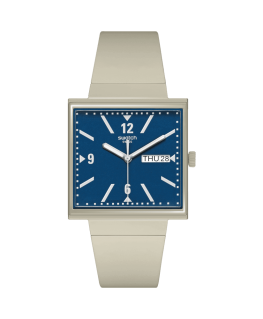 Reloj Swatch What if... Beige SO34T700