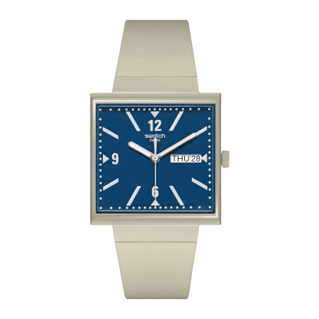 Reloj Swatch What if... Beige SO34T700