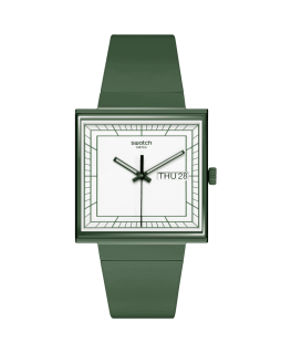Reloj Swatch What if... Green SO34G700