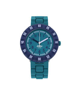 Reloj Flik Flak Level Teal FCSP122