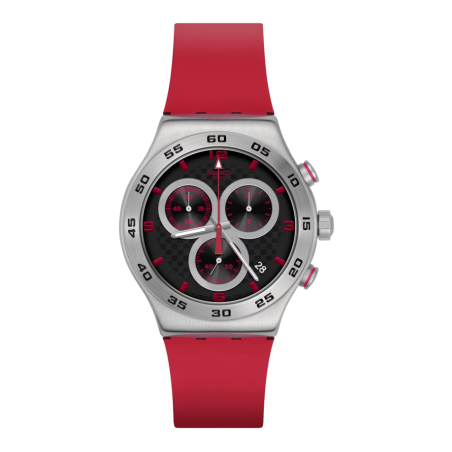 Reloj Swatch Crimson Carbonic Red YVS524