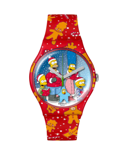 Reloj Swatch Wondrous Winter Wonderland SUOZ361