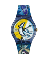 Reloj Swatch Chagall's Blue Circus SUOZ365