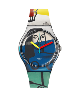 Reloj Swatch Leger's Two Women Holding Flowers SUOZ363